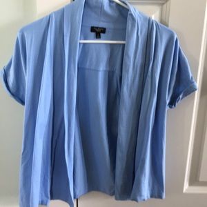 Talbots Small Petite Open Cardigan